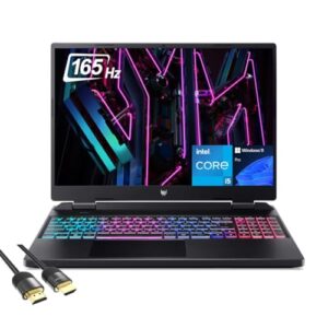 acer Notebook para jogos Predator Helios Neo 16, WUXGA de 16 polegadas 165Hz, Intel Core i5-13500HX de 13ª geração, GeForce RTX 4050, 32GB DDR5, 2TB PCIe 4.0, RGB KB de 4 zonas, WiFi 6, TB 4, RJ45,