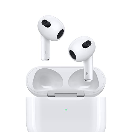 Apple AirPods (3ª geração) com estojo de recarga Lightning ​​​​​​​