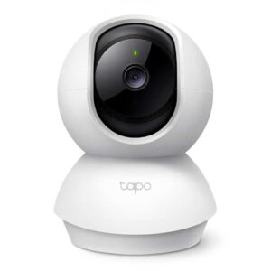 Camera de Segurança Wi-Fi 360º, 1080p Full HD TP-Link Tapo C200, Visão Noturna, Audio de duas vias, Detecção de Movimentos, Trabalha com Alexa, 512G de Armazenamento Local, Armazenamento na Nuvem