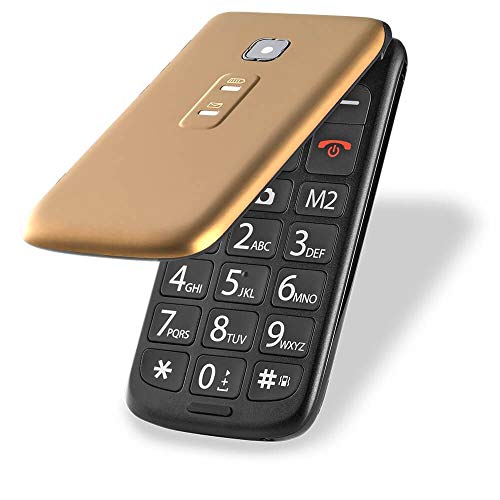 Celular Flip Vita Multilaser Dual Chip MP3 Dourado - P9043