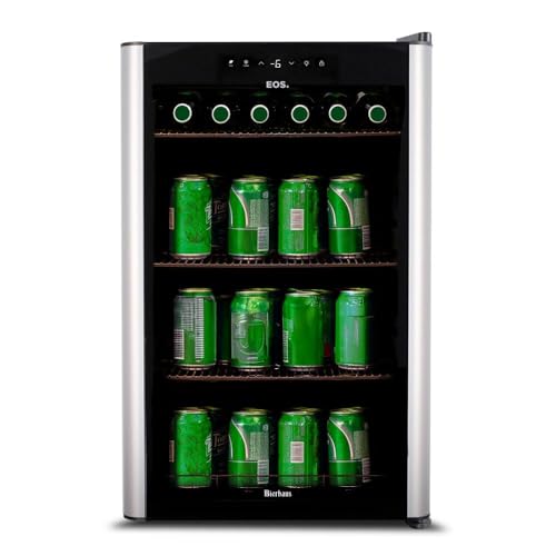 Cervejeira Eos Bierhaus 76 Litros Frost Free com Compressor e Porta de Vidro com Inox Ece80 220v