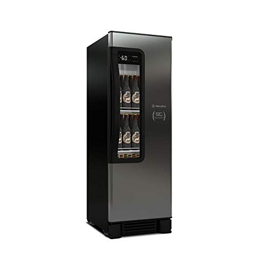 Cervejeira Vertical Metalfrio Beer Maxx 250 No-frost 256l Preto/inox 220v