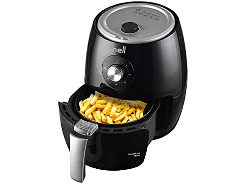 Fritadeira Elétrica sem Óleo/Air Fryer Nell Smart - Preta 2,4L com Timer