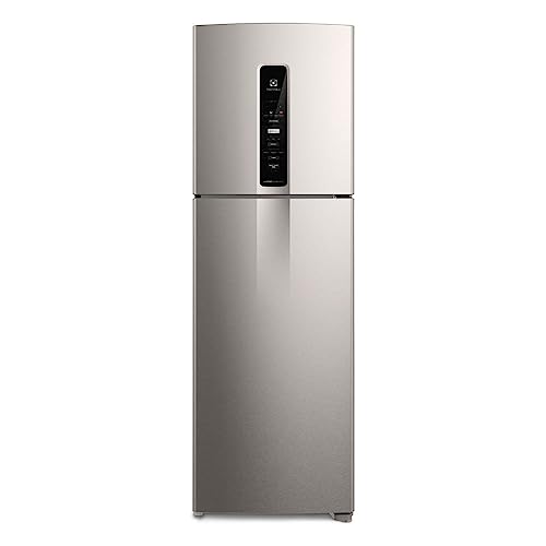 Geladeira Electrolux Frost Free Duplex Efficient Com Autosense Cor Inox Look 410L (IF45S) 127V