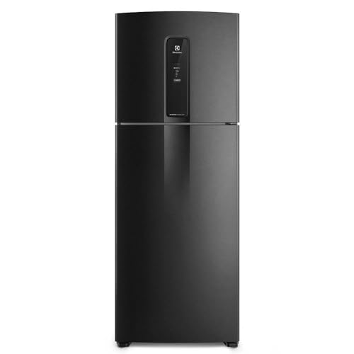 Geladeira Electrolux Frost Free Inverter 480L Efficient com AutoSense SmartBivolt Duplex cor Black Inox Look (IT70B) - Bivolt