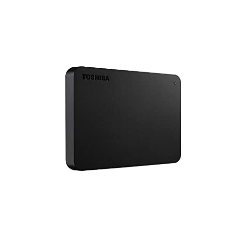 HD Externo Portátil Toshiba Canvio Basics 1TB Preto USB 3.0 - HDTB410XK3AA