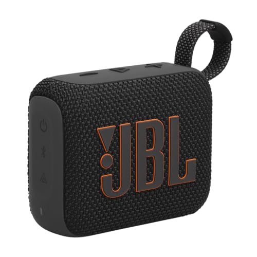 JBL Go 4 – Alto-falante Bluetooth ultraportátil, impermeável e à prova de poeira, som profissional grande com graves intensos, bateria embutida de 7 horas, feito em parte com materiais reciclados