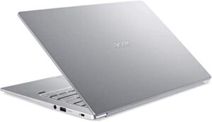 Laptop Acer Swift 3 Thin & Light, IPS Full HD de 14", AMD Ryzen 7 4700U Octa-Core com Radeon Graphics, LPDDR4 de 8 GB, SSD NVMe de 512 GB, Wi-Fi 6, KB retroiluminado, Leitor de impressão digital, Alexa integrado