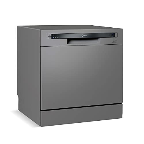 Lava Louças 8 Serviços Prata 220V Midea