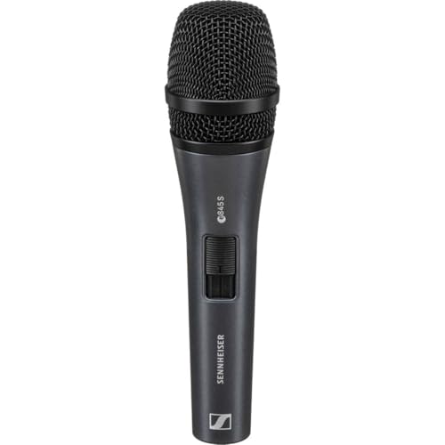 Microfone Dinâmico Super Cardióide E845-S SENNHEISER, Sennheiser, E845-S E845-S,