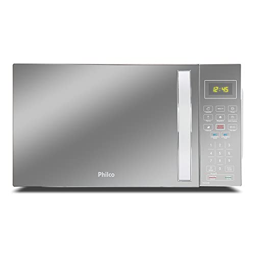 Microondas Philco 28L Espelhado Prata PMO28E 127V