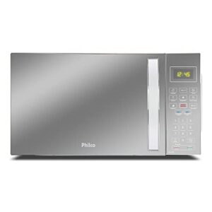 Microondas Philco 28L Espelhado Prata PMO28E 220V