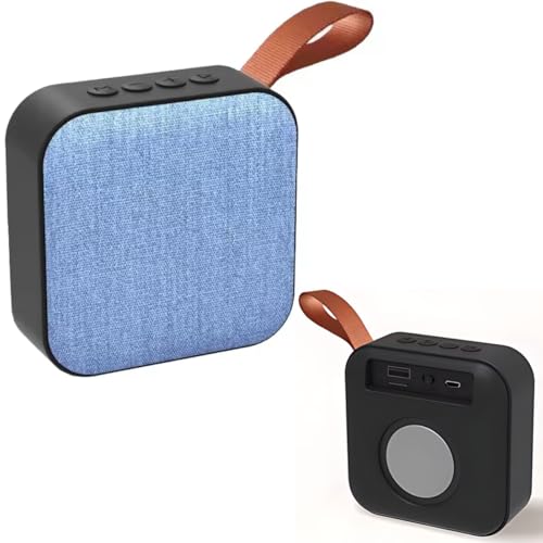 Mini Caixa de som bluetooth caixinha de som Portatil Resistente á agua, chuva,USB, pega cartao de memoria TF (Azul)