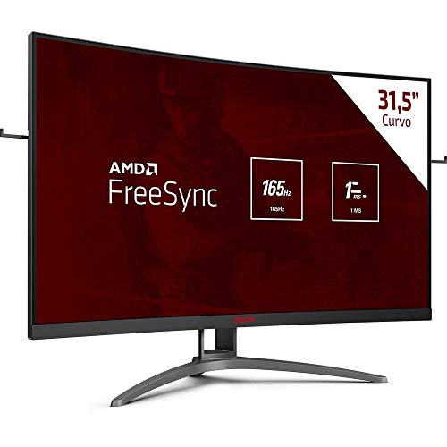 Monitor Gamer AOC Agon 32" Curvo 165Hz 1ms FreeSync AG323FCXE