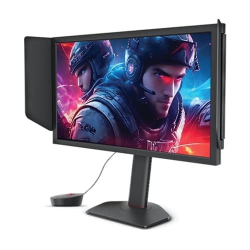 Monitor Gamer BenQ ZOWIE XL2586X para PC com 24.5", 560Hz, 1ms GTG, Tecnologia DyAc 2.0, Color Vibrance, Black eQualizer, S Switch, Shield, tela Anti-Reflexo, Flicker Free e Low Blue Light