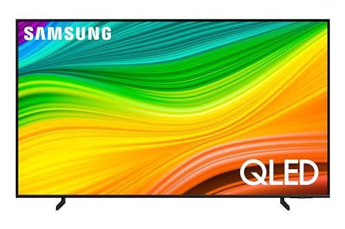 Samsung Smart Big TV 75" QLED 4K 75Q60D 2024, Tecnologia de Pontos Quânticos, Design AirSlim