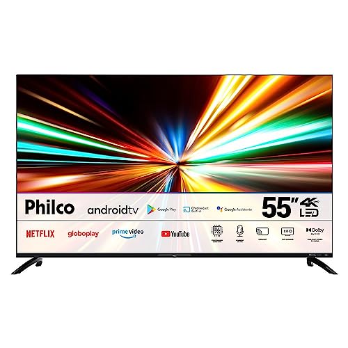 Smart TV 55” Philco PTV55G7EAGCPBL 4K LED Dolby Audio Bivolt