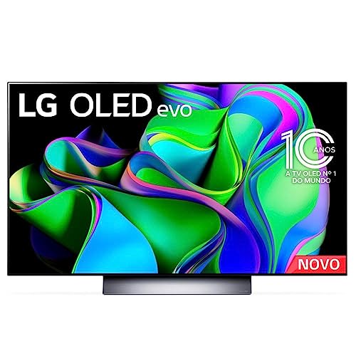 Smart TV 65" 4K LG OLED65C3PSA evo 120Hz G-Sync FreeSync Bluetooth ThinQ AI Alexa Google 4HDMI