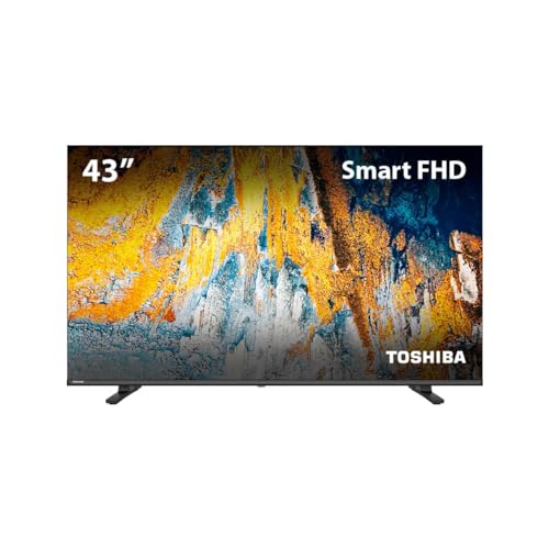 Smart TV DLED 43" Full HD Toshiba 43V35L VIDAA 2 HDMI 2 USB Wi-Fi - TB017M