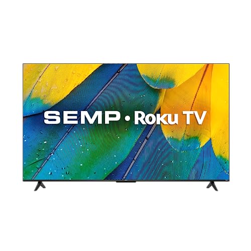 Smart TV LED 50" 4K UHD Semp RK8600 - Roku, Alexa, Wifi