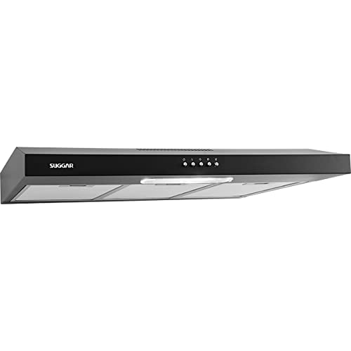 SUGGAR DEPURADOR DE AR SLIM 80CM 3 VEL. PRETO 110V DPS181PT