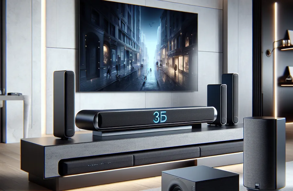 Soundbar JBL Bar 500 PRO Surround 3D HDMI eARC APP 295W RMS: Potência e Imersão Sonora