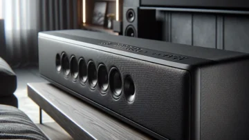 JBL Soundbar Dolby Atmos, MultiBeam, 5.1 - Preto: Som Imersivo e Potência para Seu Home Theater