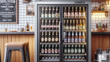 Refrigerador Vertical Cervejeira 410L Porta Cega Inox Gelopar