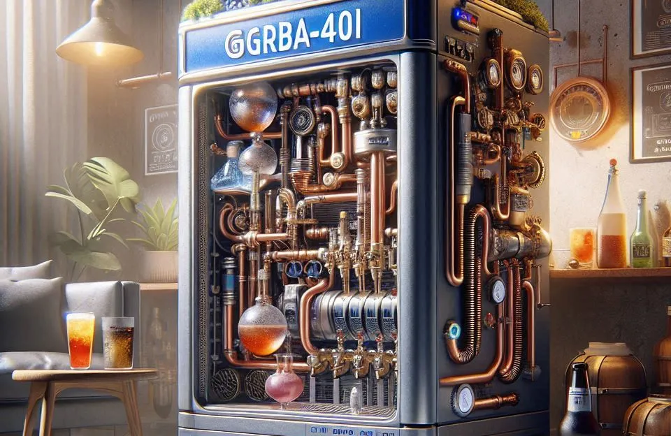 GRBA-400 GW TI Refrigerador de Bebidas: Espaço e Eficiência