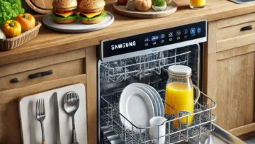 Lava-Louças Samsung Inox 10 Serviços: Compacta e Eficiente