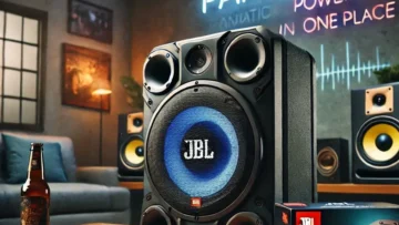 JBL PartyBox Club 120: Potência e Animação em um Só Lugar