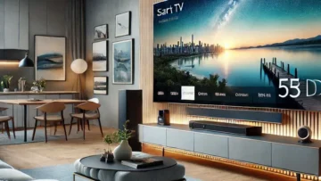 Samsung Smart TV 55" QLED The Frame LS03D – A Tela Matte que Revoluciona o Conceito de TV
