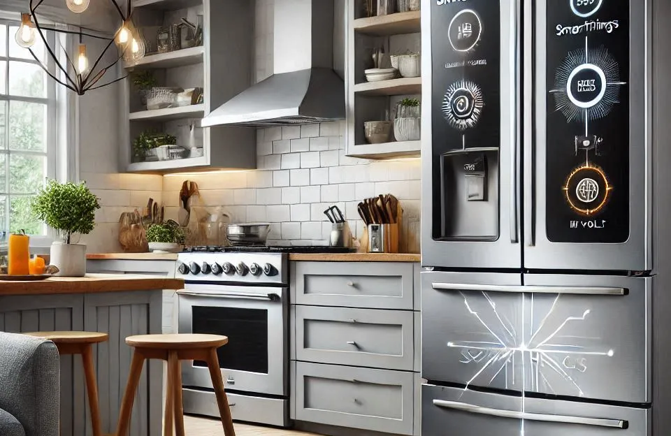 Samsung Geladeira Duplex Evolution SmartThings RT42 411L Bivolt Inox