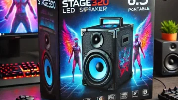 Caixa de Som Portátil Partybox Stage320 6,5" LED 240W – Review Completo