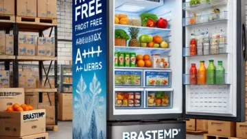 Geladeira Brastemp Frost Free Duplex A+++ 463 Litros com Fresh Box e Cold Room