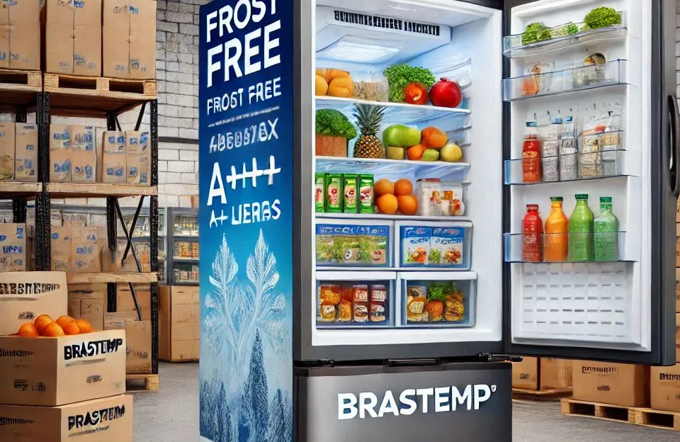 Geladeira Brastemp Frost Free Duplex A+++ 463 Litros com Fresh Box e Cold Room