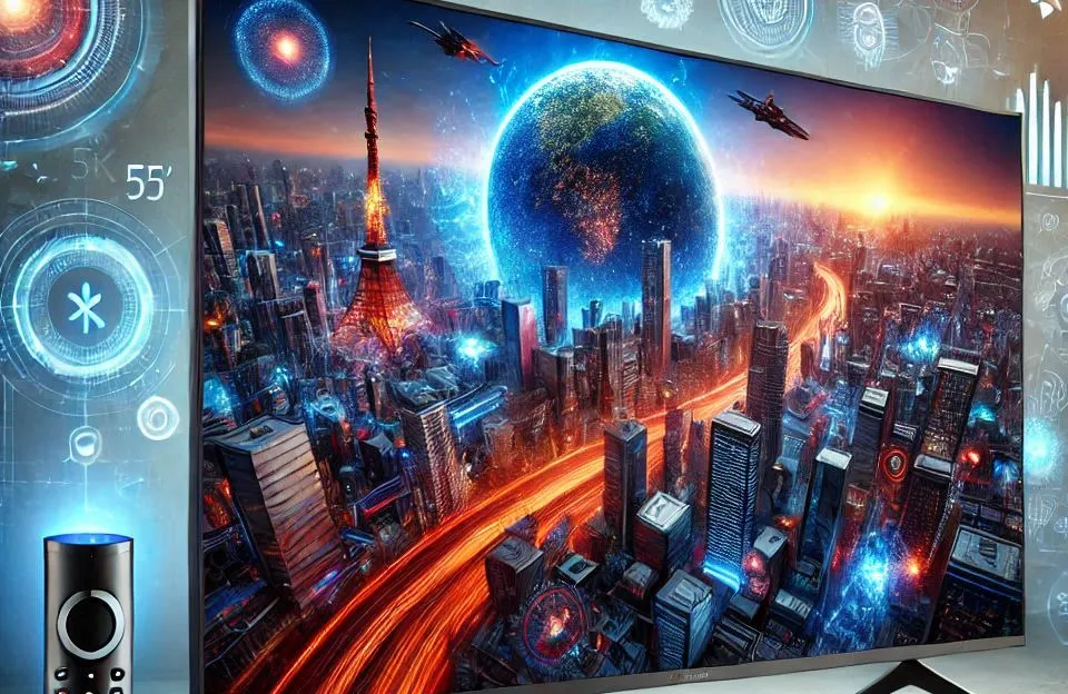 Smart TV Toshiba UHD 4K 55" QUANTUM DOT com Alexa e Bluetooth