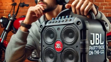 JBL PartyBox On-The-Go: Potência, Luzes e Portabilidade em um Só Produto