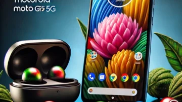 Motorola Moto g75 5G com Moto Buds: Desempenho Superior e Robustez