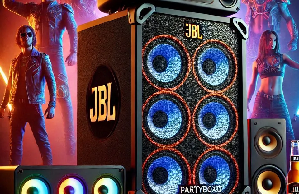 JBL Partybox Club 120 – Potência e Versatilidade em um Só Lugar