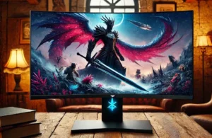 Monitor Gamer Pichau Cepheus VPRO32: 32 Pol, Curvo, 2K, 165Hz e 1ms