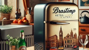Frigobar Brastemp Retrô 76 Litros: Compacto e Elegante para sua Cozinha