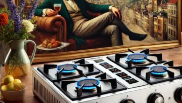 Fogão 5 Bocas Dako Magister Style: Potência e Estilo em Sua Cozinha