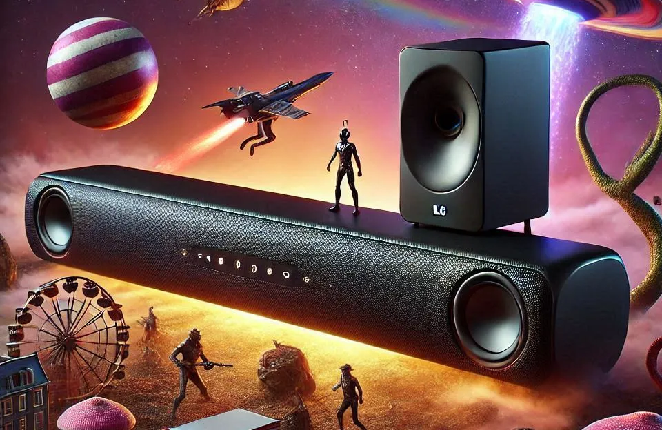 Home Theater Soundbar LG S60TR – Potência e Imersão 5.1