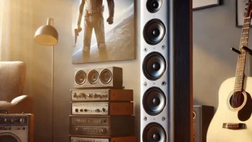 Torre de Som AIWA T1W-01B 1500W: Potência e Versatilidade