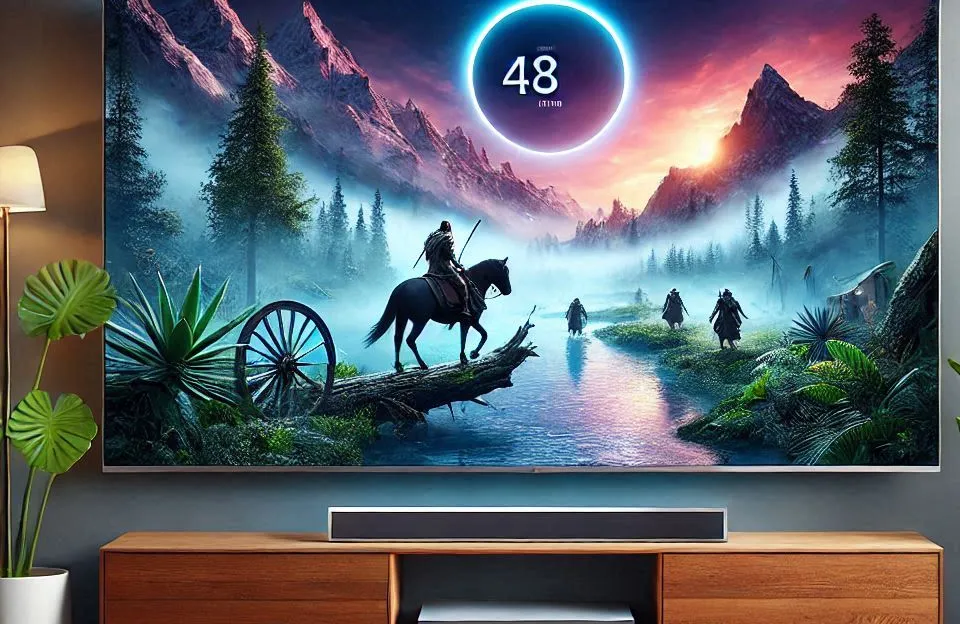 Smart TV 4K 48" LG OLED evo: Qualidade, Desempenho e Tecnologia Avançada