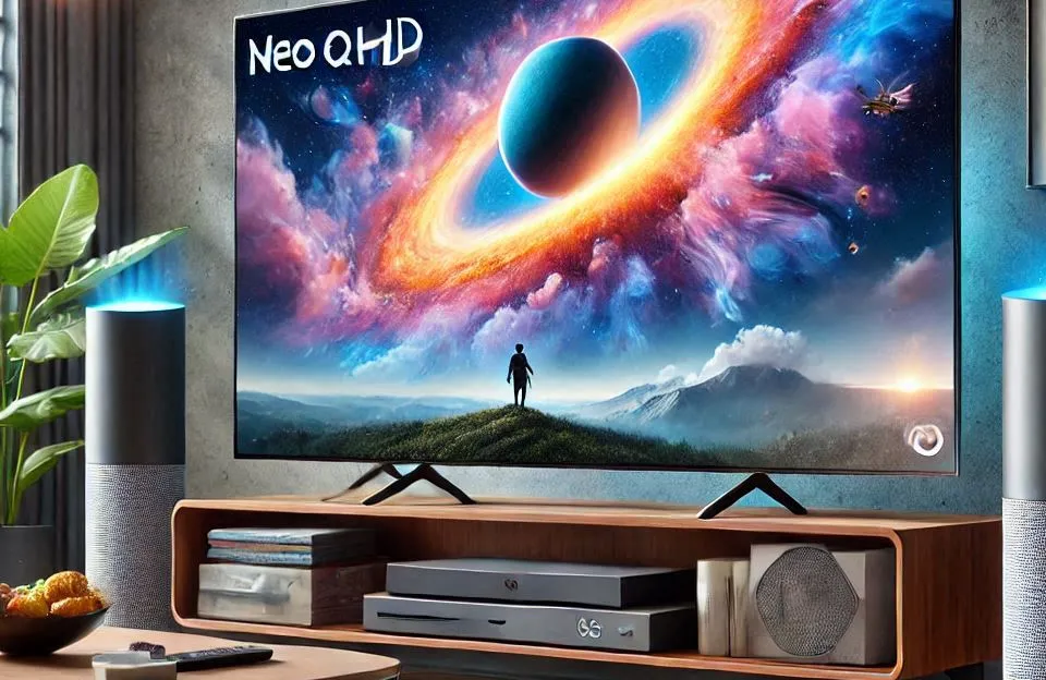 Samsung Smart TV Neo QLED 55" 4K UHD QN85C com Alexa e Mini LED