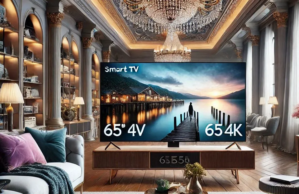 Samsung Smart TV 65" QLED 4K 65Q65D: Tecnologia e Elegância