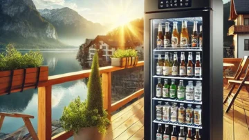 Cervejeira Vertical Gelopar Frost Free 112 Litros Preta