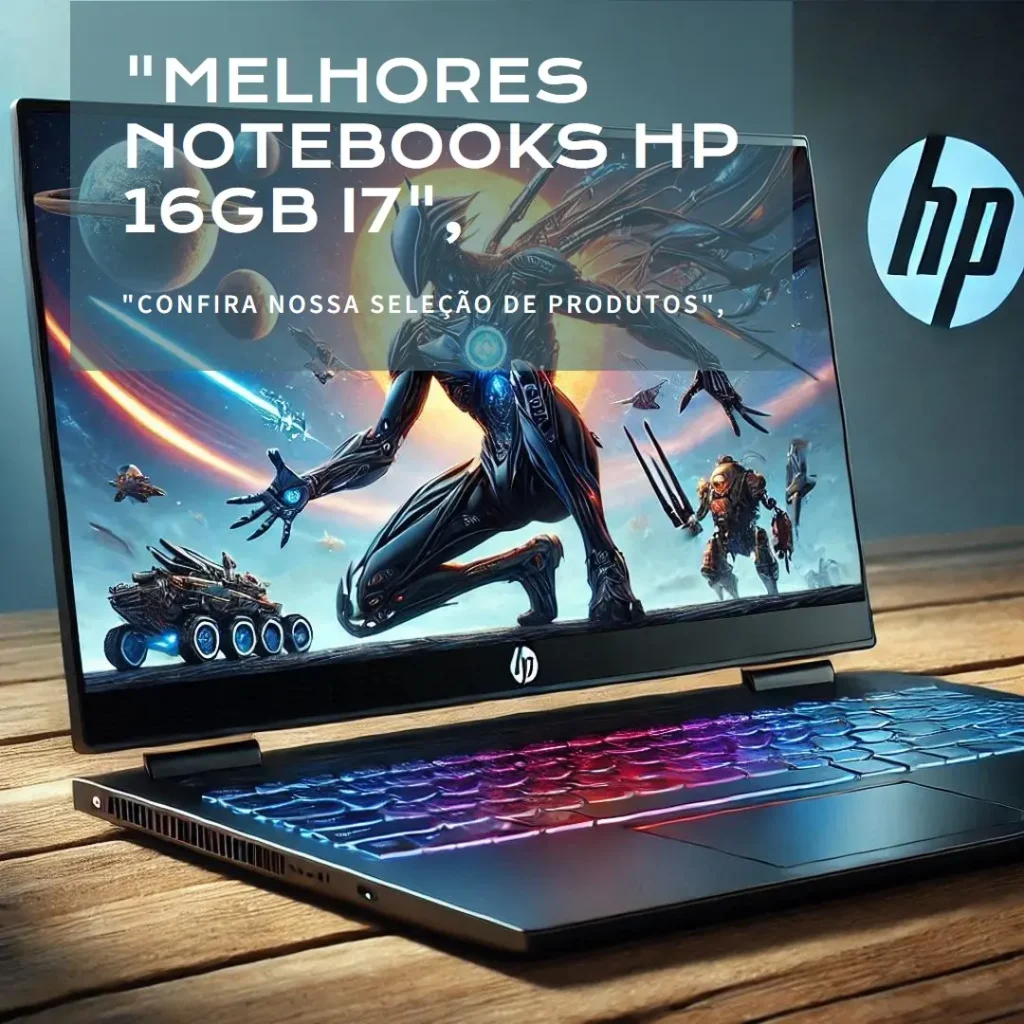 Melhores 5  notebook HP 16gb i7